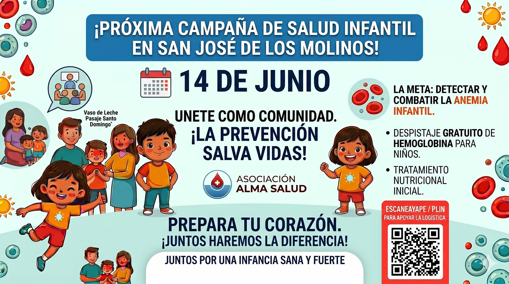 Campaña Despistaje de Anemia - ALMA SALUD